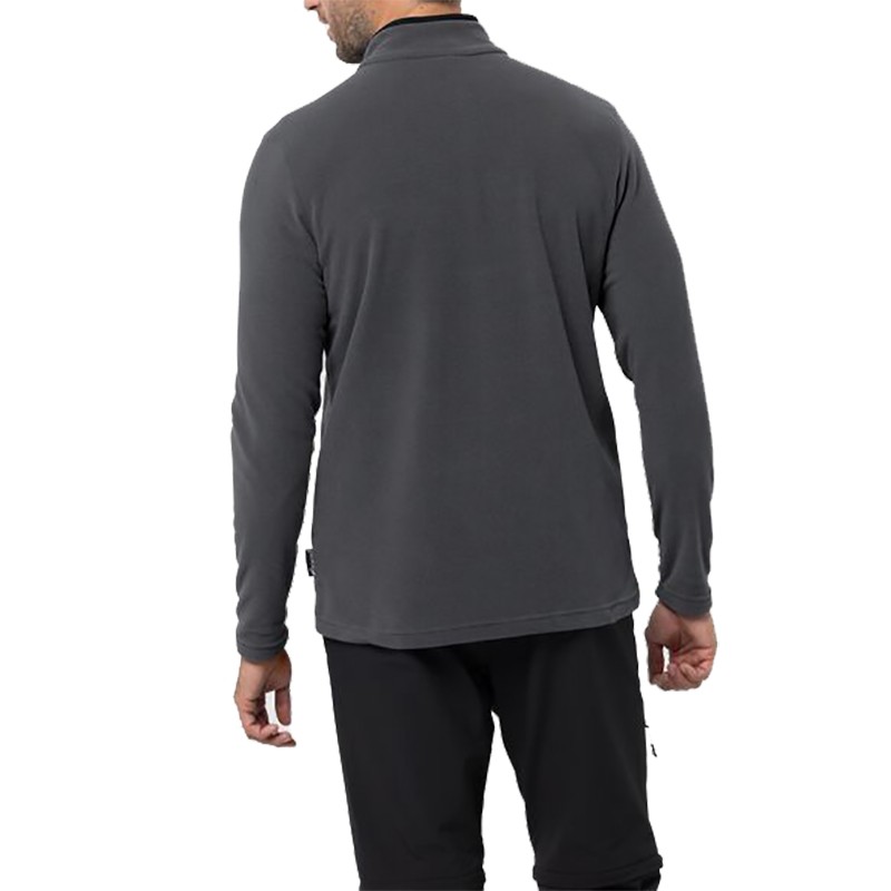 Толстовка мужская Jack Wolfskin серая 1701483-7372 изображение 2