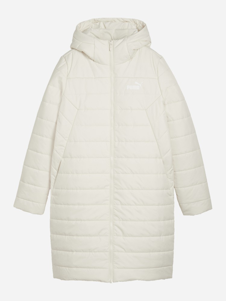 Куртка женская Puma ESS Hooded Padded Coat молочная 84894280 изображение 7