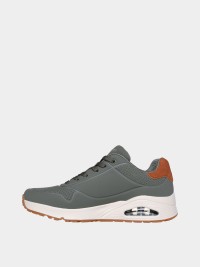 Кроссовки мужские Skechers Uno - Suited On Air оливковые 183004 OLV изображение 2