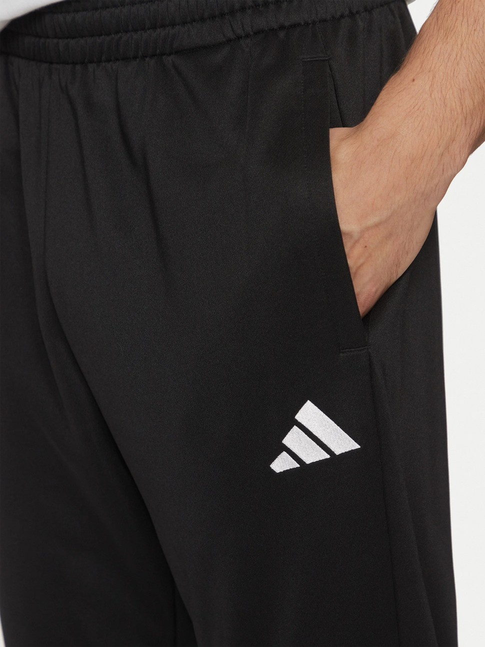 Костюм чоловічий Adidas M 3S FT TT TS чорний JC5375 — фото 7