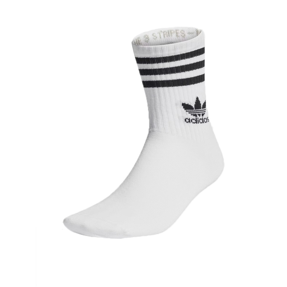 Шкарпетки   Adidas CREW SOCK  3STR білі IJ0733 — фото 1