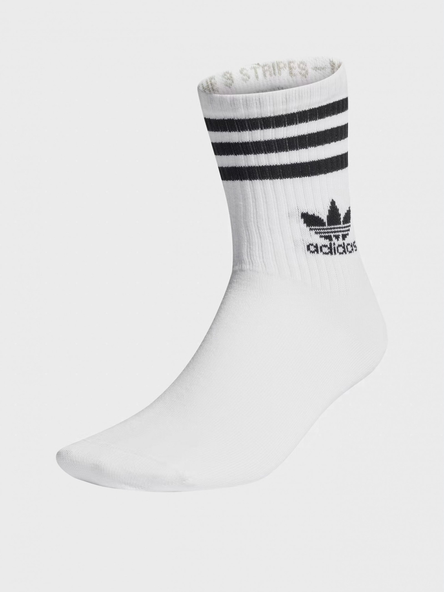 Носки   Adidas CREW SOCK  3STR белые IJ0733 изображение 2