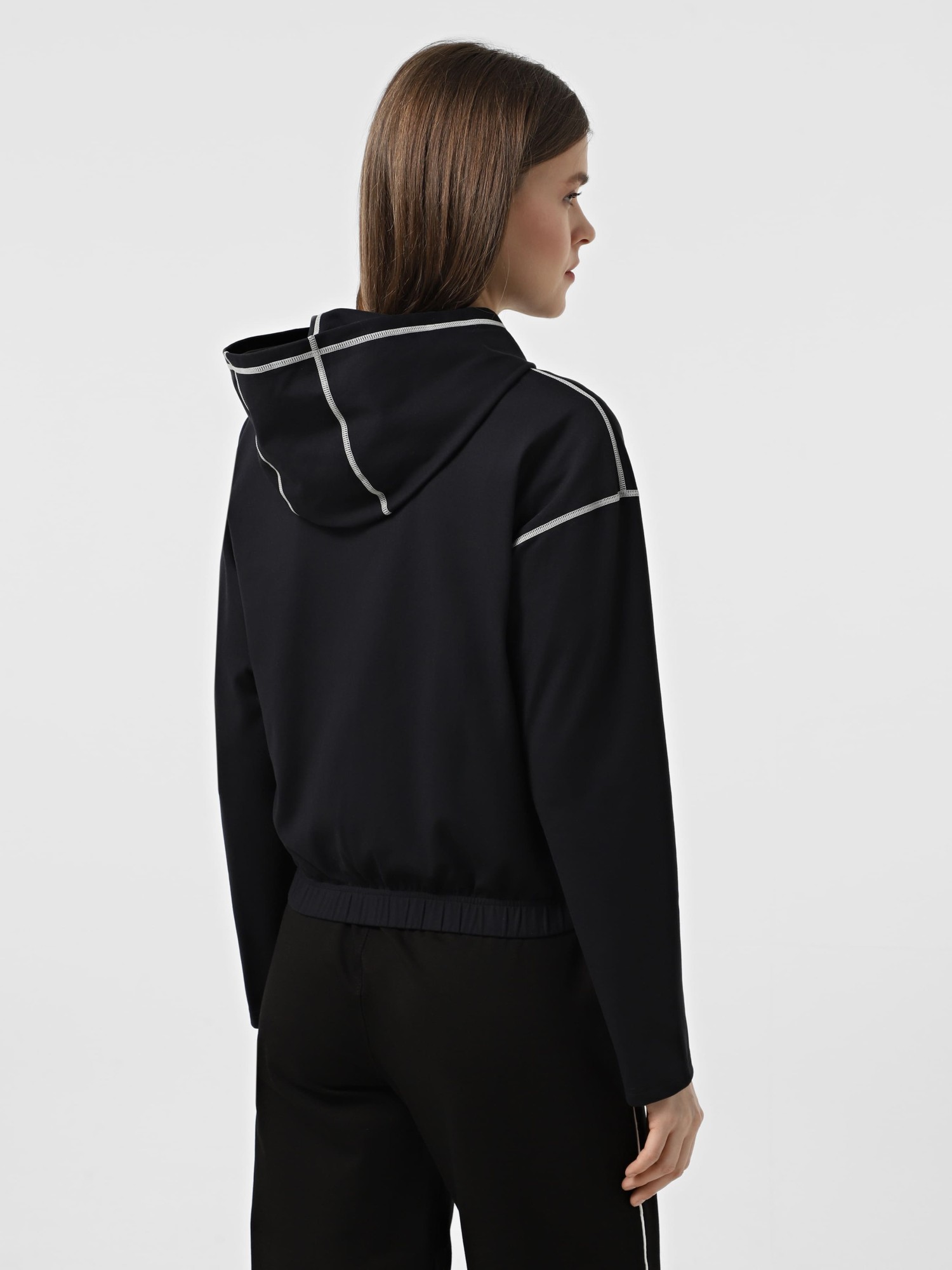 Толстовка женская Radder Geneva черная 922503-010 изображение 3