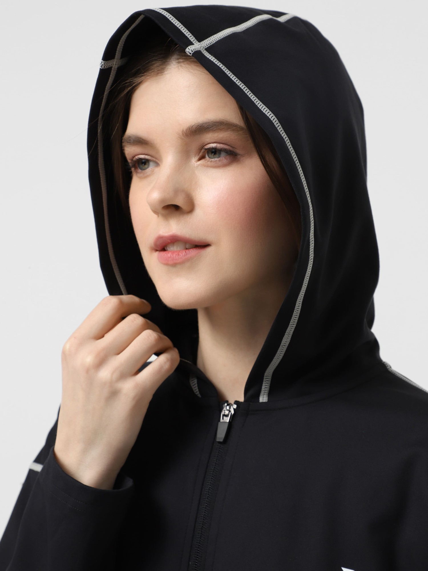 Толстовка женская Radder Geneva черная 922503-010 изображение 5