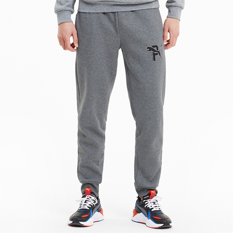 Брюки мужские Puma Athletics Pants серые 58346103 изображение 3