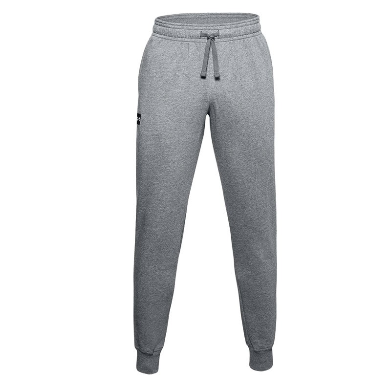 Штани чоловічі Under Armour Rival Fleece Jogger сірі 1357128-012 — Sport City Штани чоловічі Under Armour Rival Fleece Jogger сірі 1357128-012