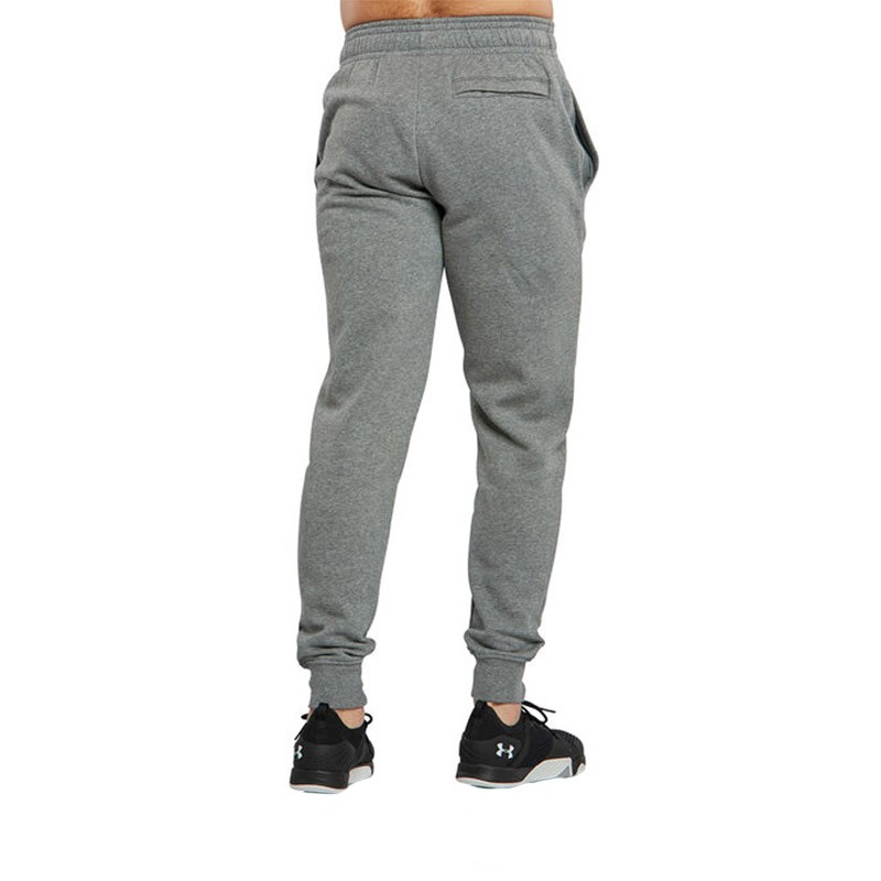 Штани чоловічі Under Armour Rival Fleece Jogger сірі 1357128-012 изображение 4