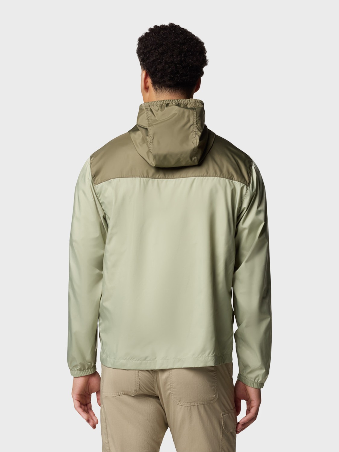 Ветровка мужская Columbia Flashback™ II Windbreaker хаки 2117041-348 изображение 4