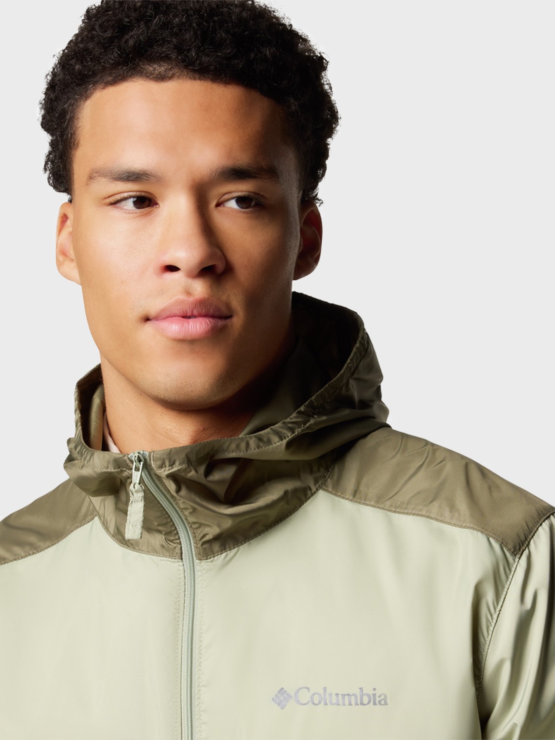 Ветровка мужская Columbia Flashback™ II Windbreaker хаки 2117041-348 изображение 6