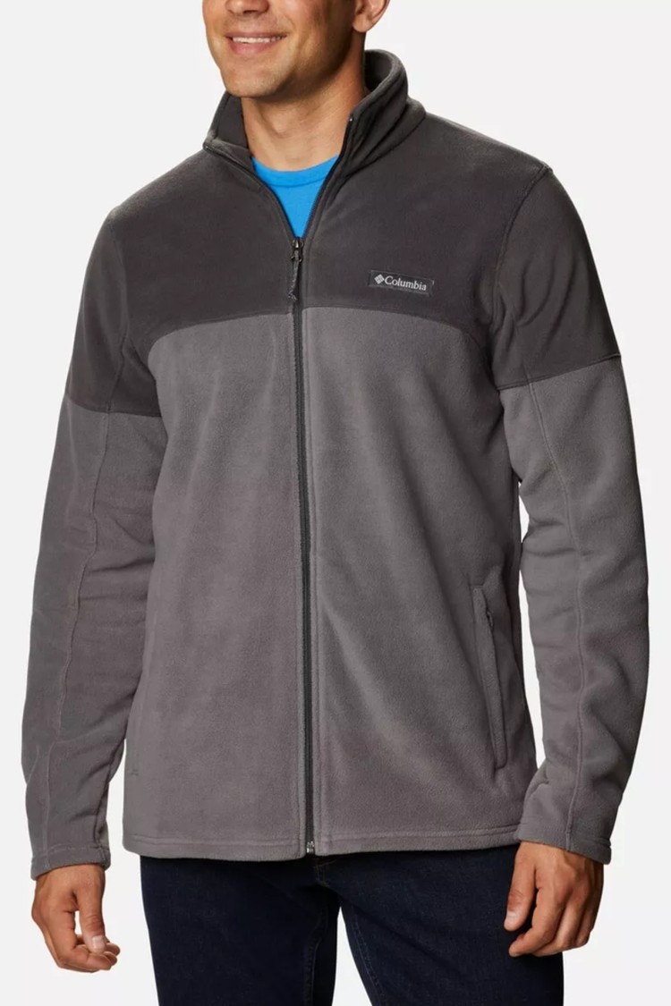 Толстовка мужская Columbia Basin Trail™ III Full Zip серая 1907753-023 изображение 2