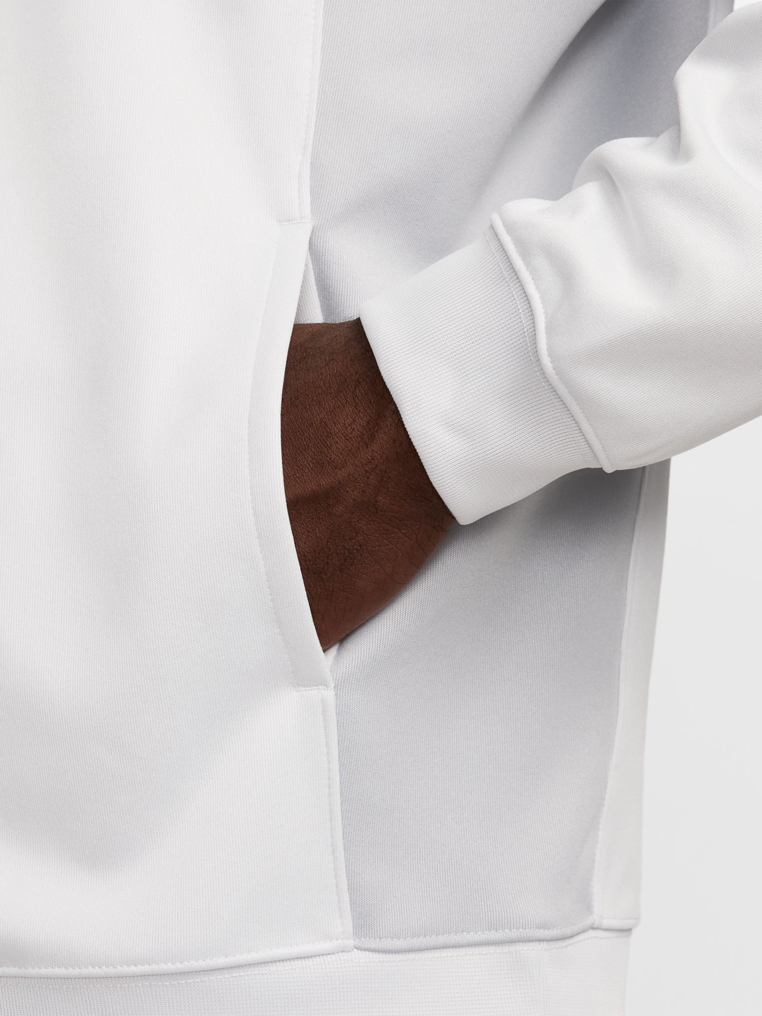 Толстовка мужская Nike M NIKE AIR PK FZ JKT белая HJ0632-009 изображение 6