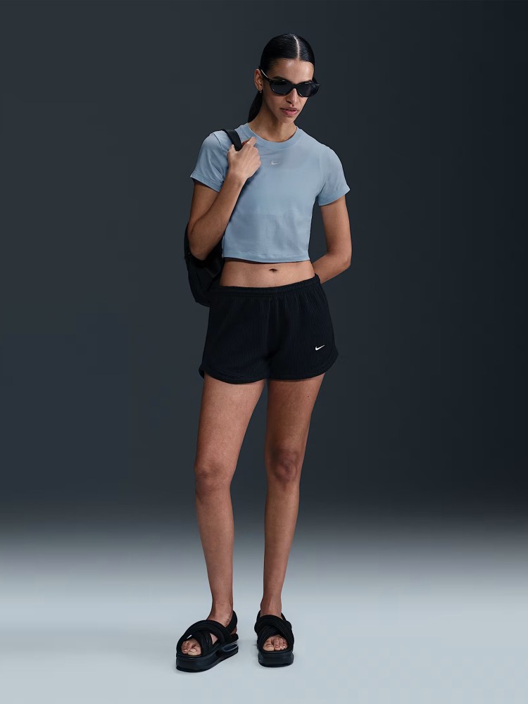 Футболка жіноча Nike W NSW NK CHLL KNT CRP блакитна HF9538-423 изображение 5