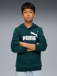 Толстовка детская Puma ESS No. 1 Logo Hoodie FL зеленая 68490875 изображение 2