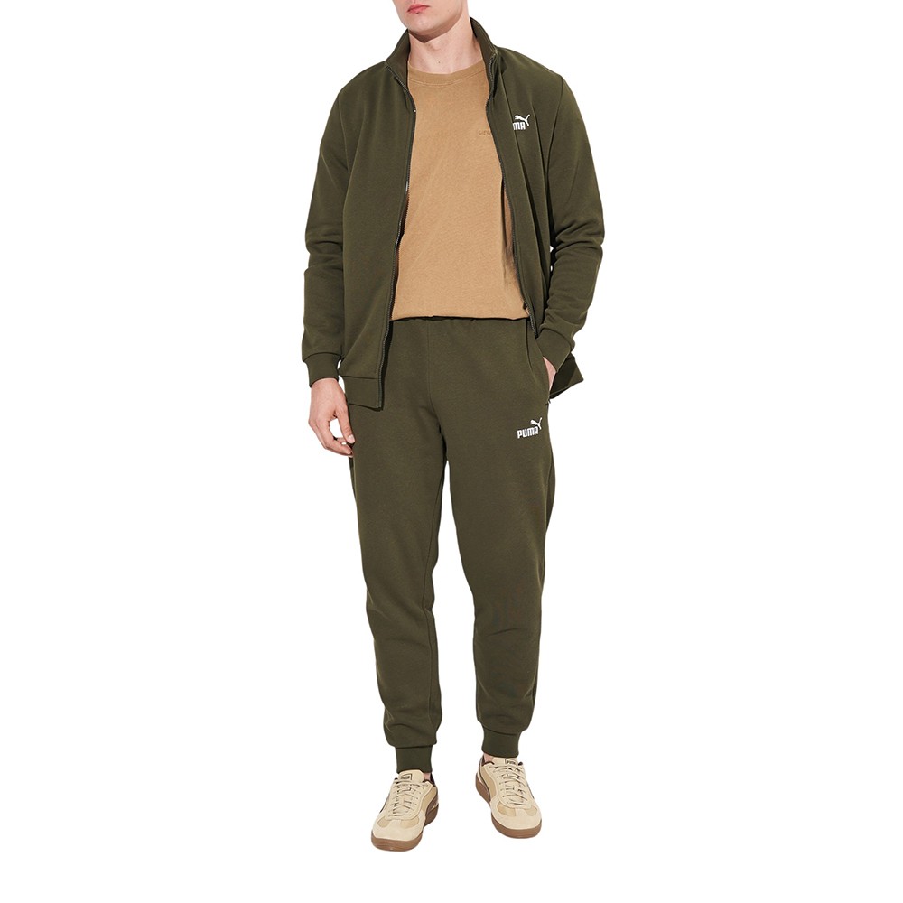 Костюм чоловічий Puma ESS Sweat Suit FL хакі 68817570 изображение 1