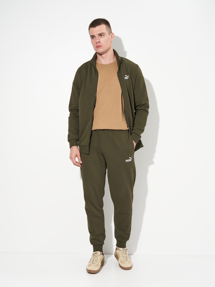 Костюм мужской Puma ESS Sweat Suit FL хаки 68817570 изображение 3