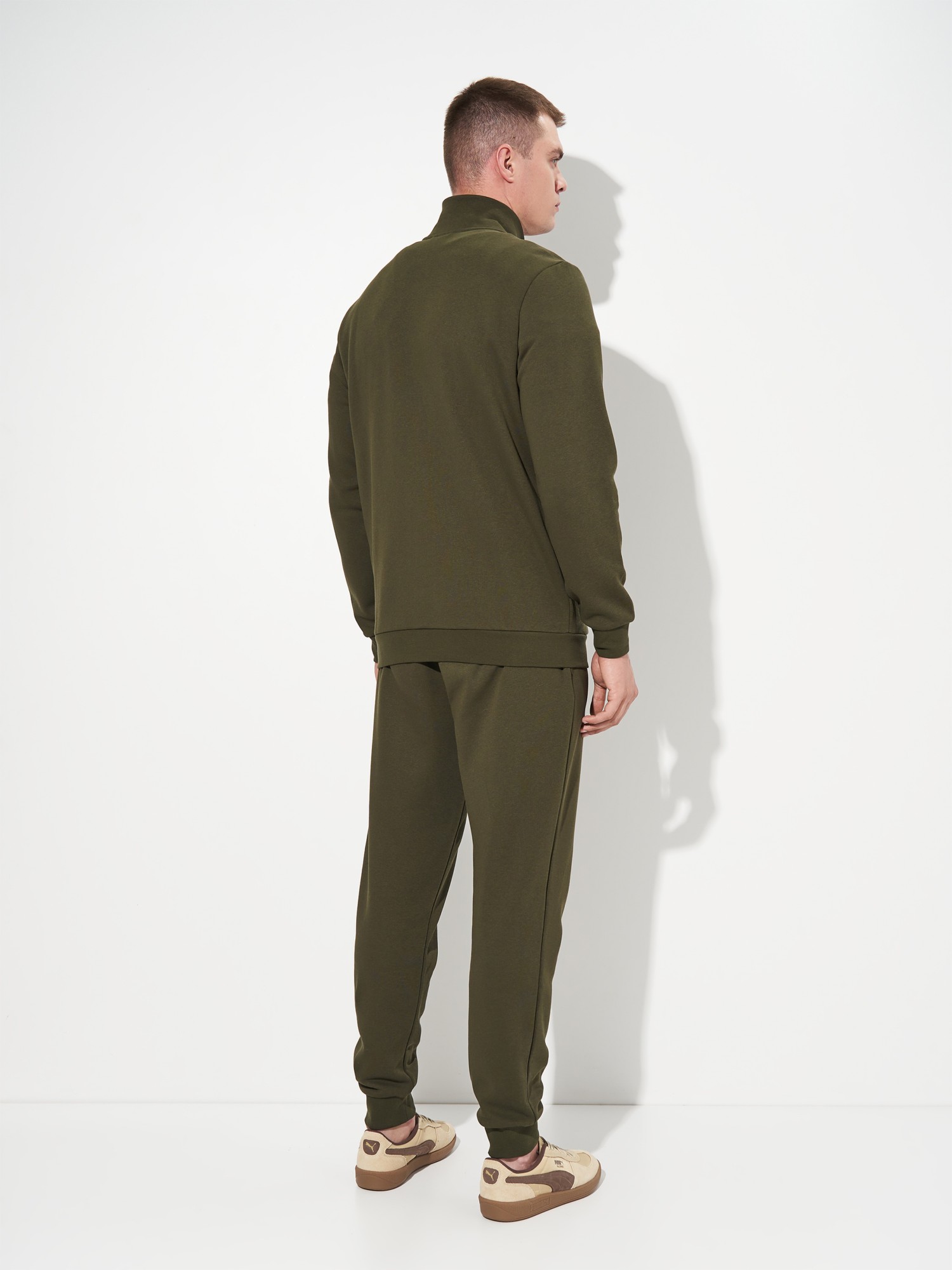 Костюм чоловічий Puma ESS Sweat Suit FL хакі 68817570 изображение 4