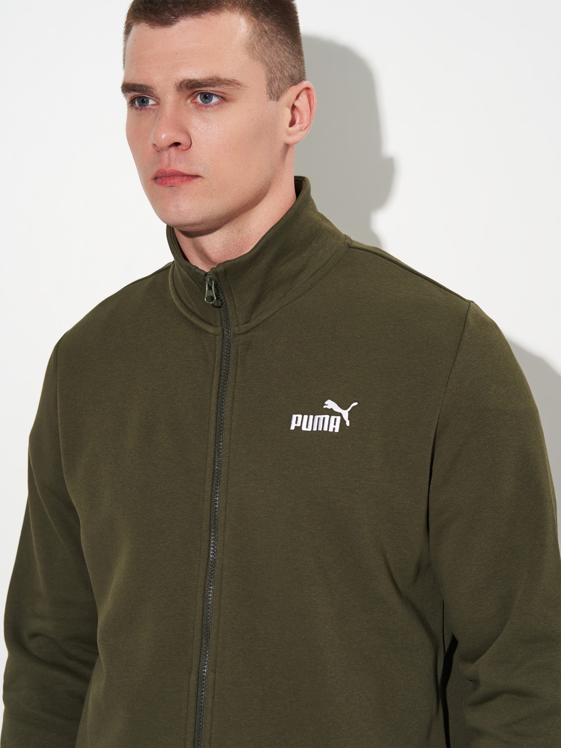 Костюм чоловічий Puma ESS Sweat Suit FL хакі 68817570 изображение 7