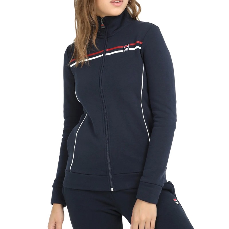 Толстовка жіноча Fila темно-синя 104807-Z4 изображение 1