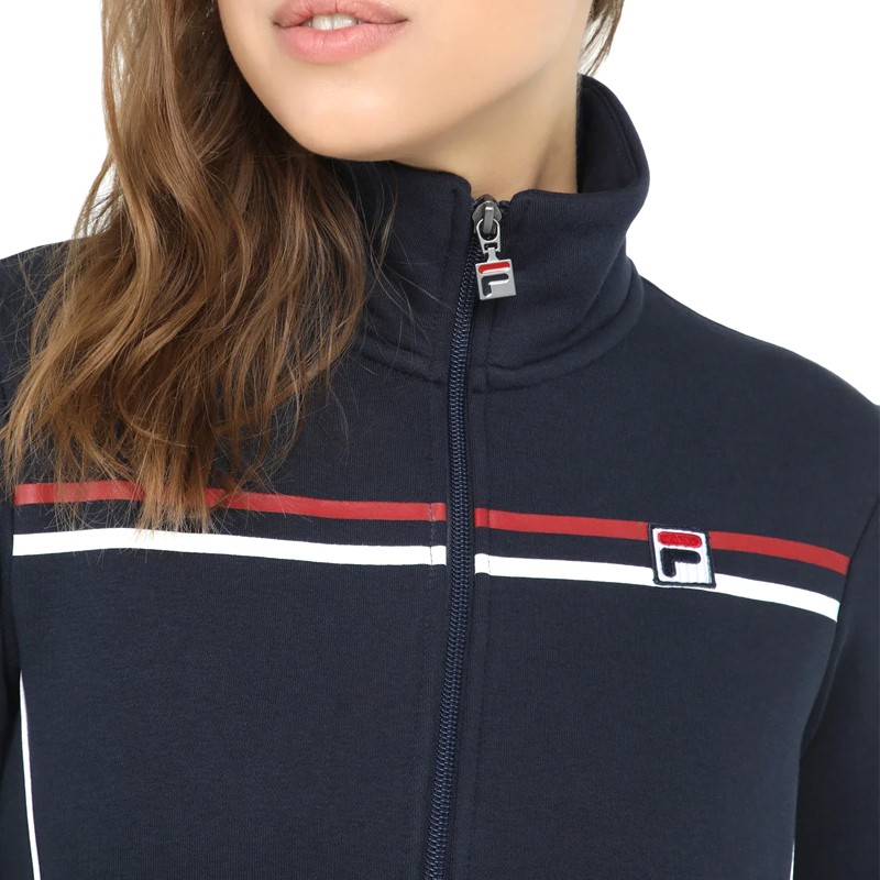 Толстовка жіноча Fila темно-синя 104807-Z4 изображение 3