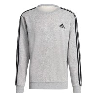 Толстовка чоловіча Adidas M 3S Ft Swt сіра GK9101  изображение 1