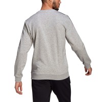 Толстовка чоловіча Adidas M 3S Ft Swt сіра GK9101  изображение 4