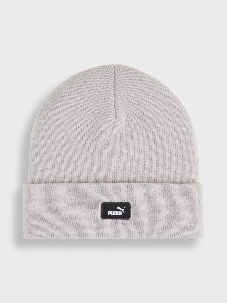 Шапка  Puma ESS Mid Crown Beanie серая 02640005 изображение 2