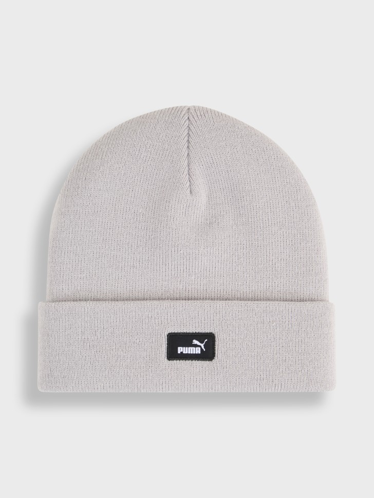 Шапка  Puma ESS Mid Crown Beanie серая 02640005 изображение 2