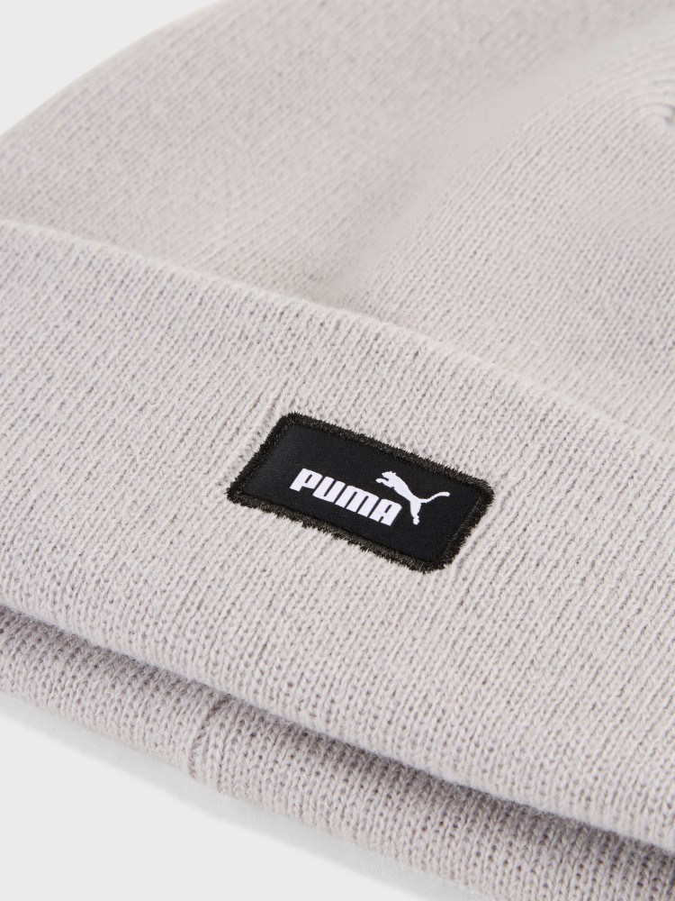 Шапка  Puma ESS Mid Crown Beanie серая 02640005 изображение 4