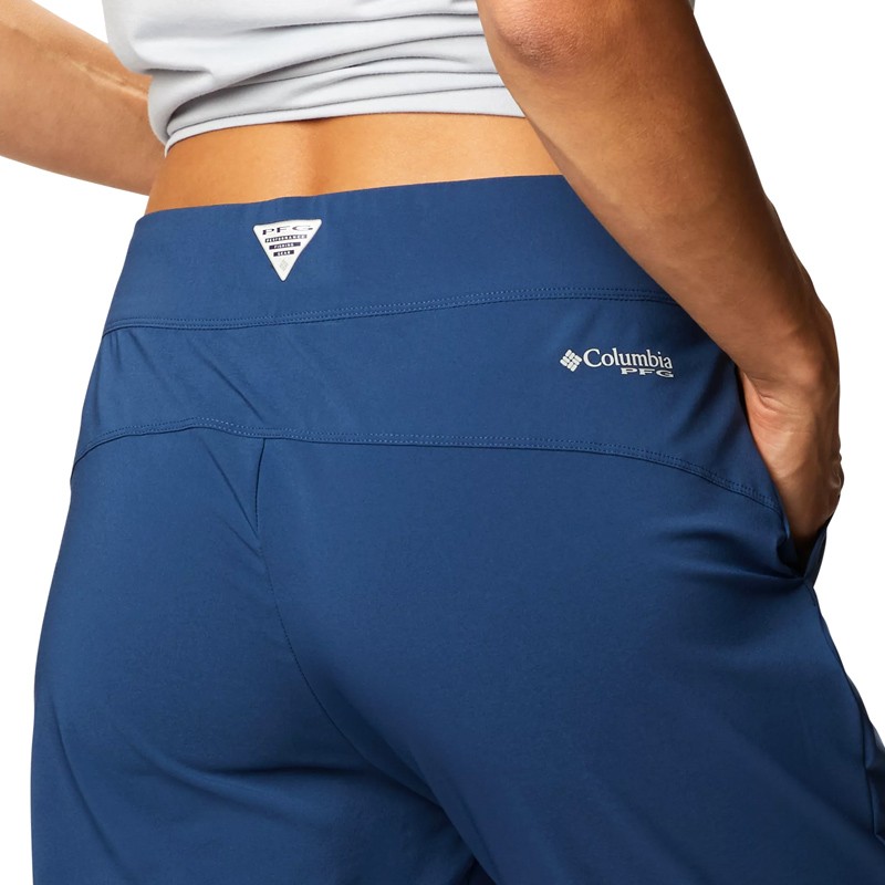 Штани жіночі Columbia Slack Water™ Woven Pant сині 1884751-469 — фото 4