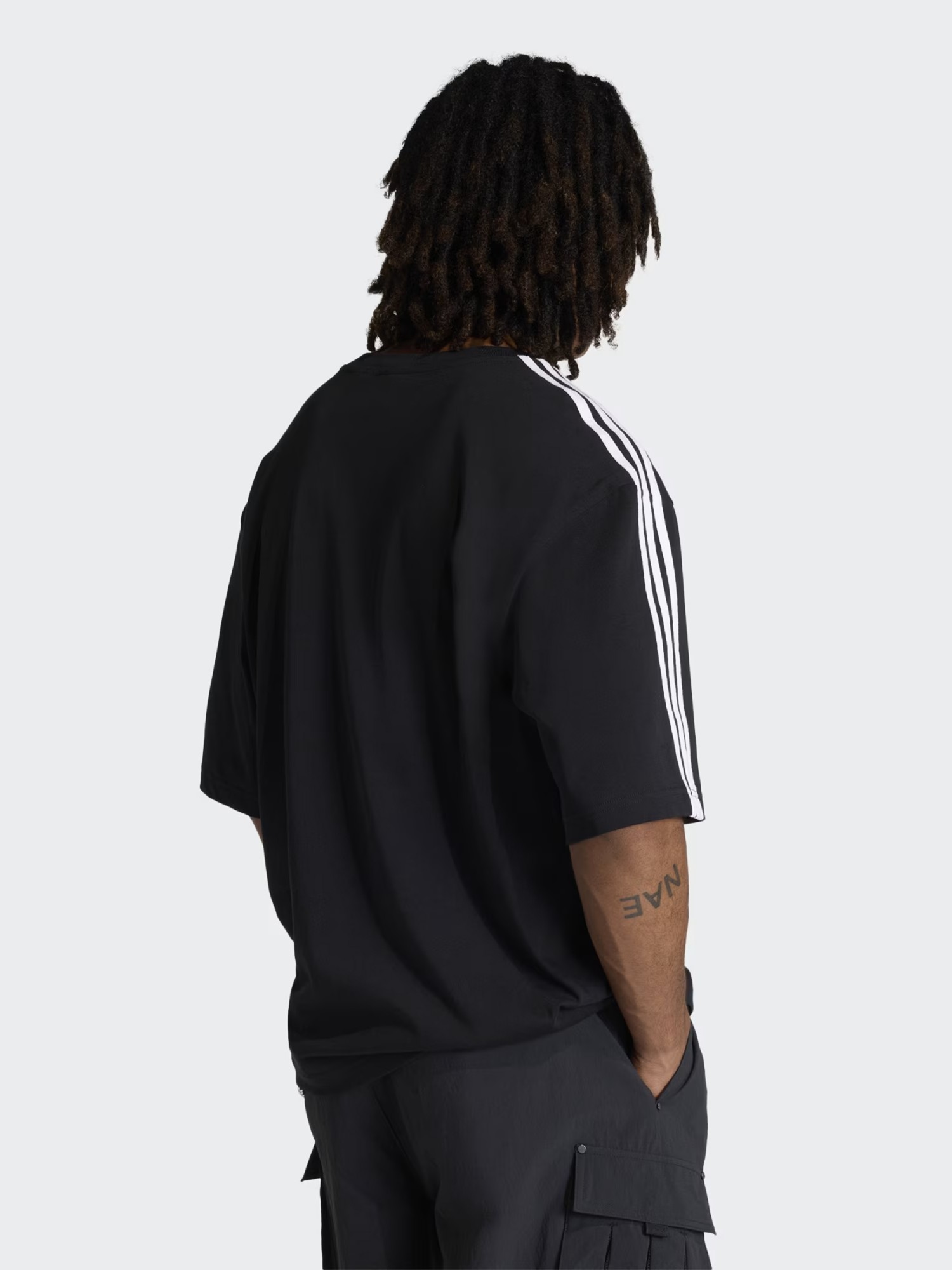 Футболка мужская Adidas 3S TEE черная KD4095 изображение 3