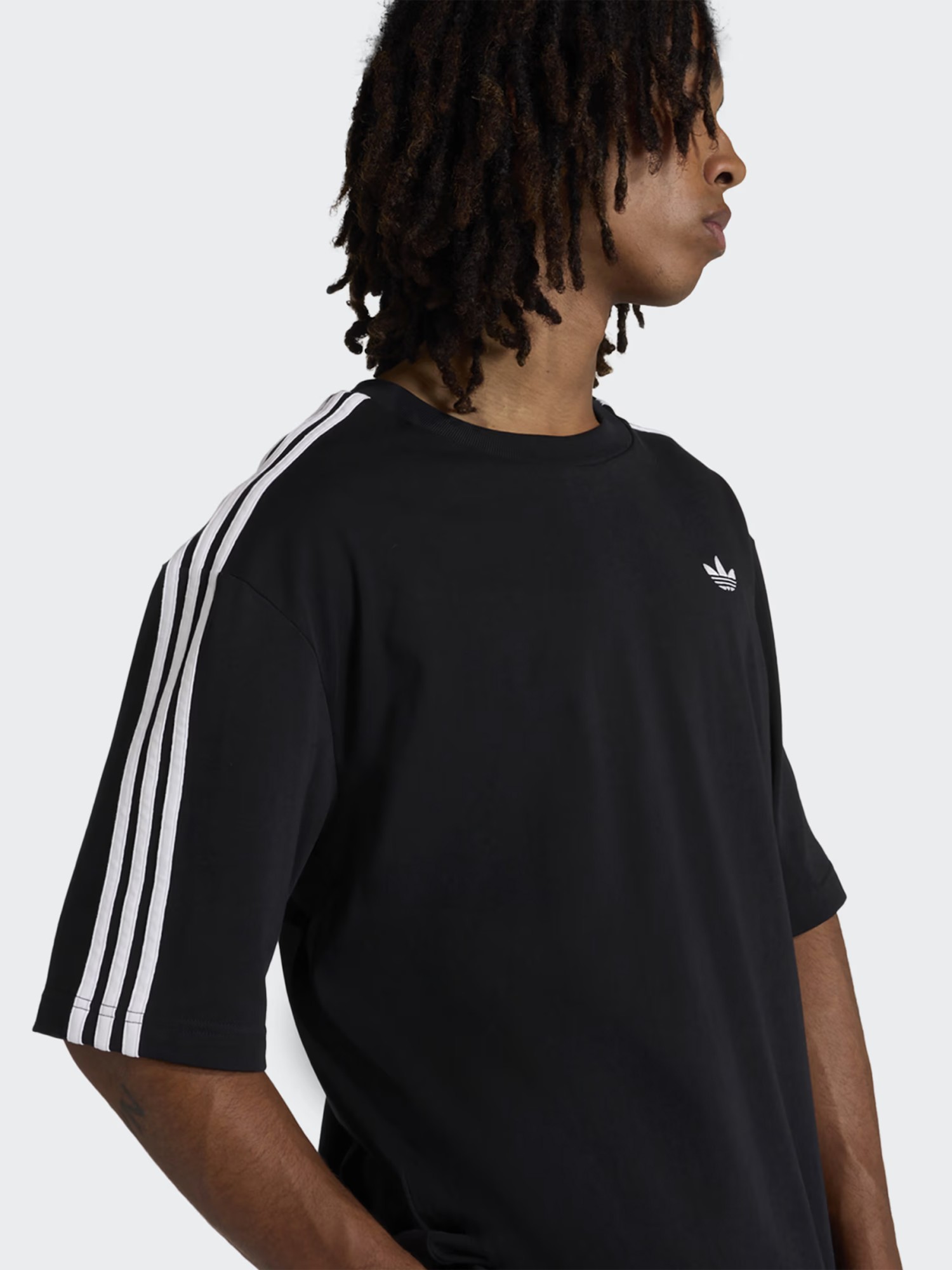 Футболка мужская Adidas 3S TEE черная KD4095 изображение 4