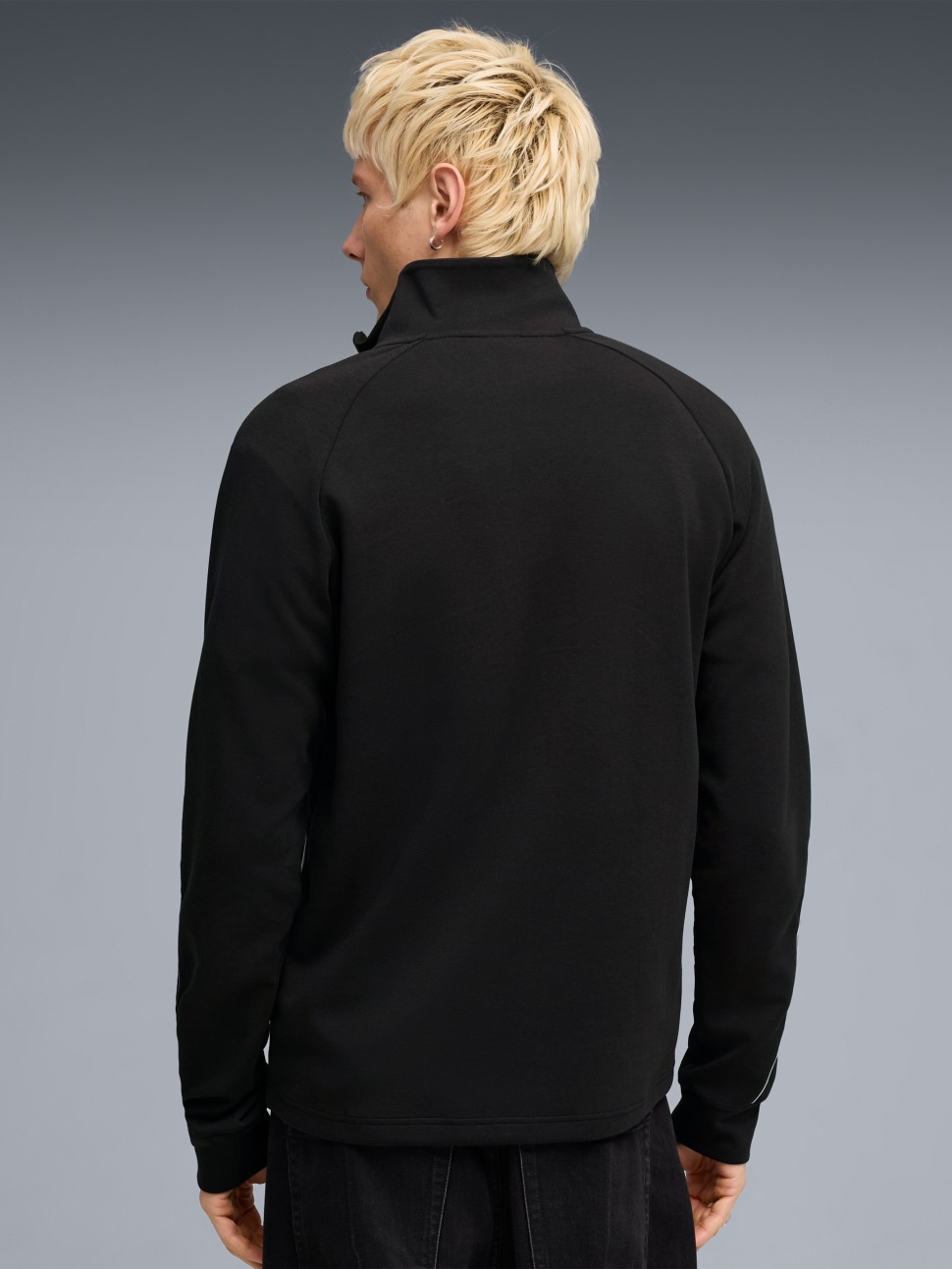  Толстовка чоловіча Puma SPORT Mid Layer чорна 69217201  — фото 3