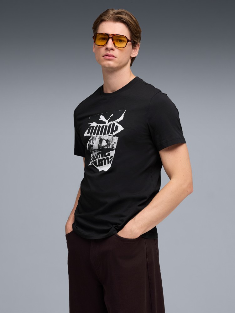 Футболка мужская Puma GRAPHIC Photoprint Tee черная 69301001 изображение 2