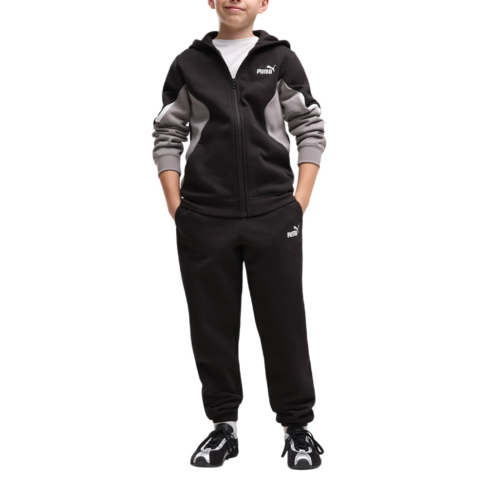 Костюм детский Puma ESS BLOCK Full-Zip Sweat Suit B черный 69521901