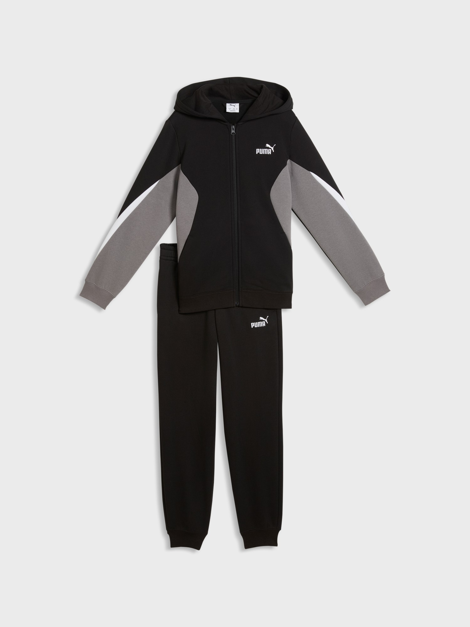 Костюм дитячий Puma ESS BLOCK Full-Zip Sweat Suit B чорний 69521901 изображение 5