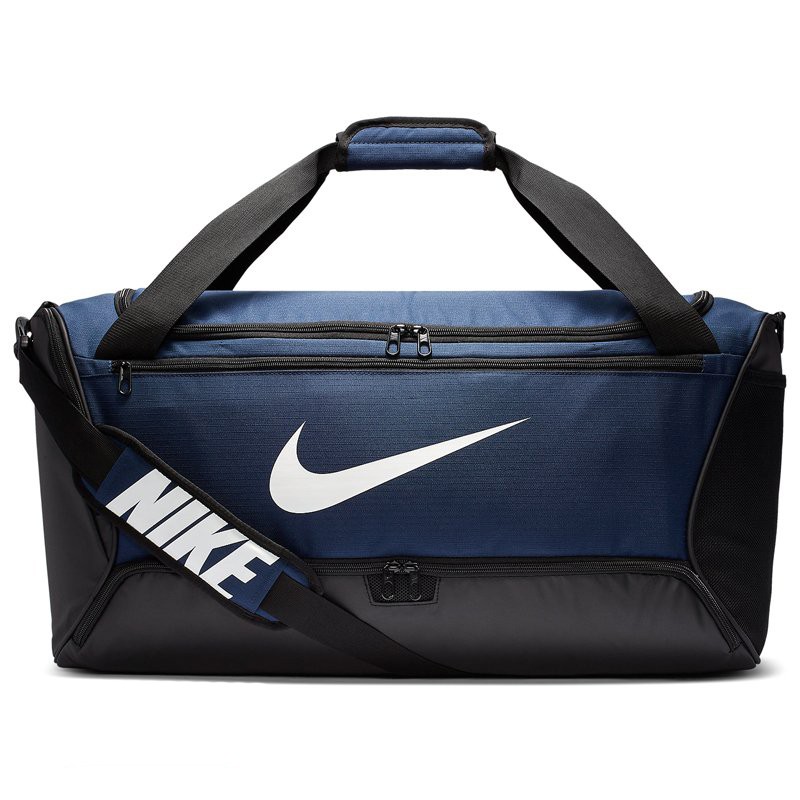 Сумка Nike Brasilia Training Duffel Bag синяя BA5955-410 — фото 1