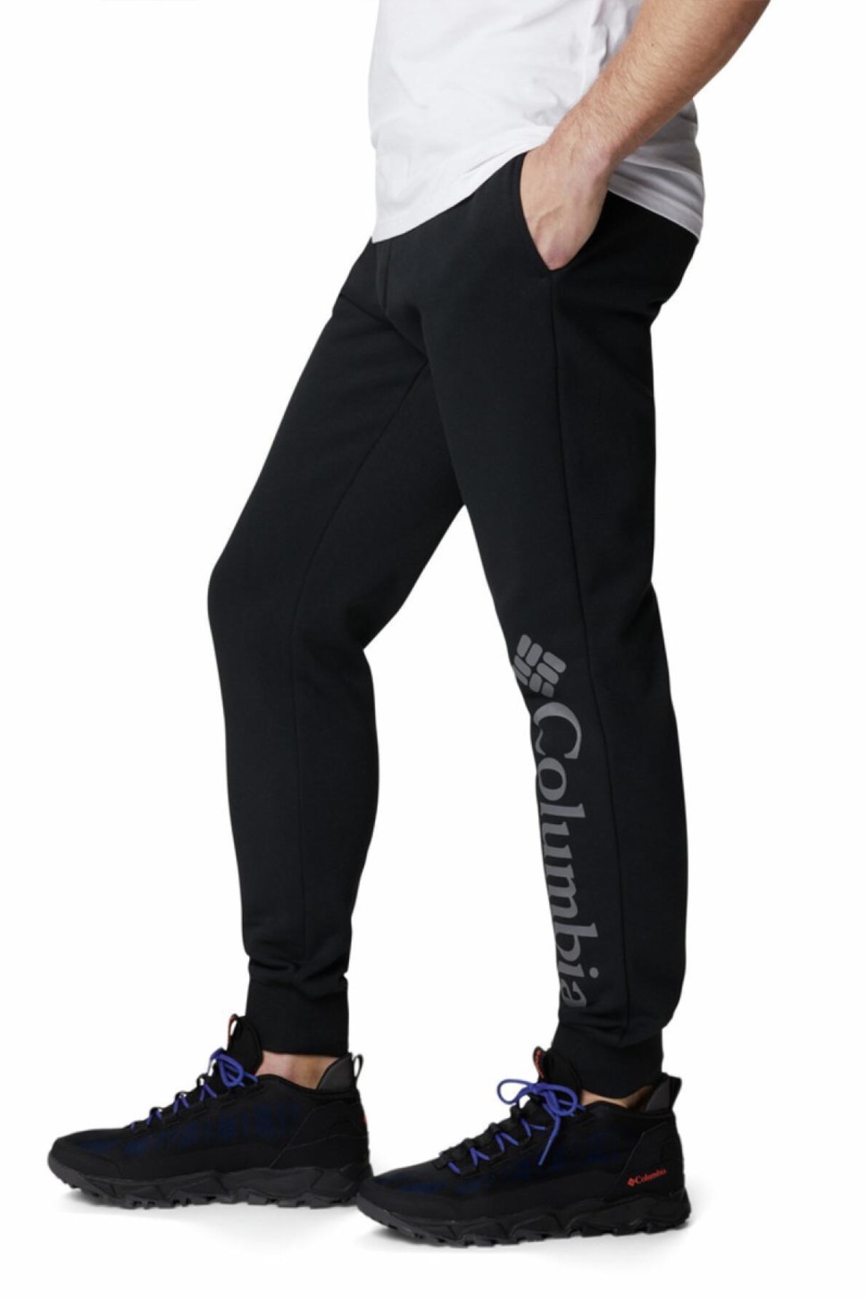 Штани чоловічі Columbia M CSC Logo™ Fleece Jogger II чорні 1911601-012 — фото 3