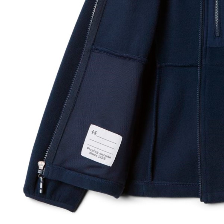 Толстовка для хлопчиків Columbia  FAST TREK™III FLEECE FULL ZIP  темно-синя 1887851-465 изображение 4
