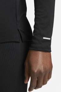Футболка чоловіча Dri-Fit Miler Men's Long-Sleeve Running Top чорна DD4576-010  изображение 3
