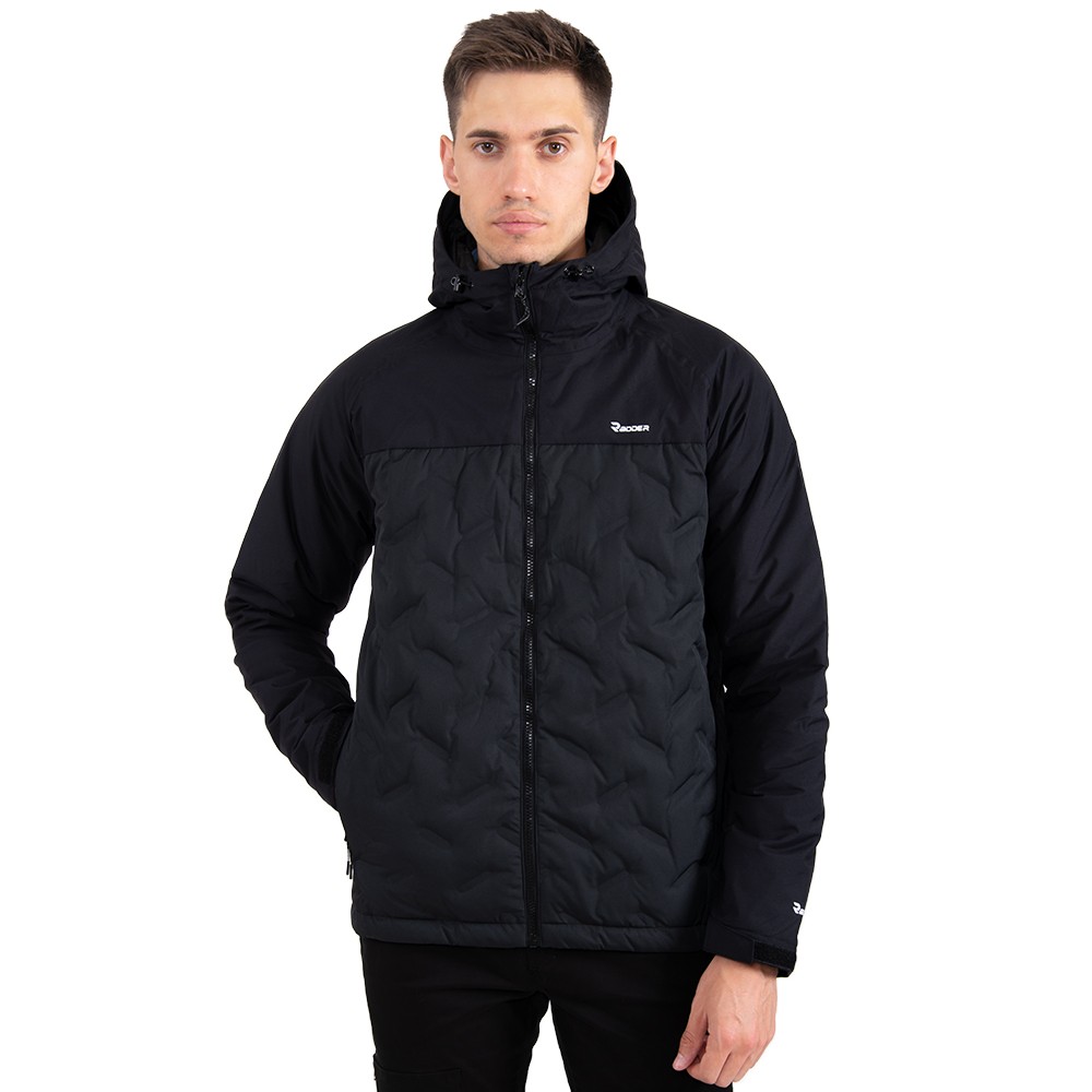 Куртка пуховая мужская Radder Alamos черная 122128-010   изображение 1