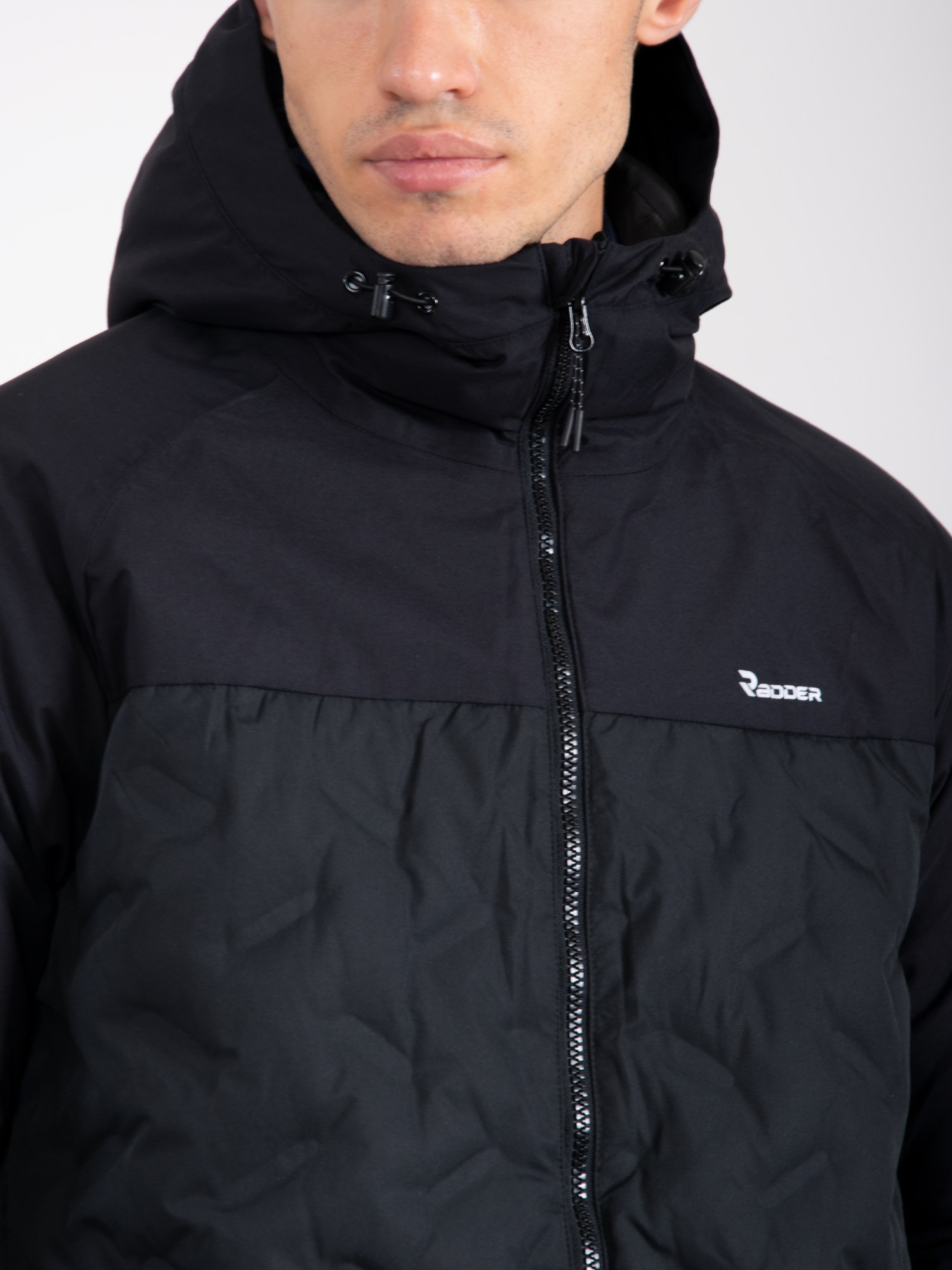 Куртка пуховая мужская Radder Alamos черная 122128-010   изображение 3