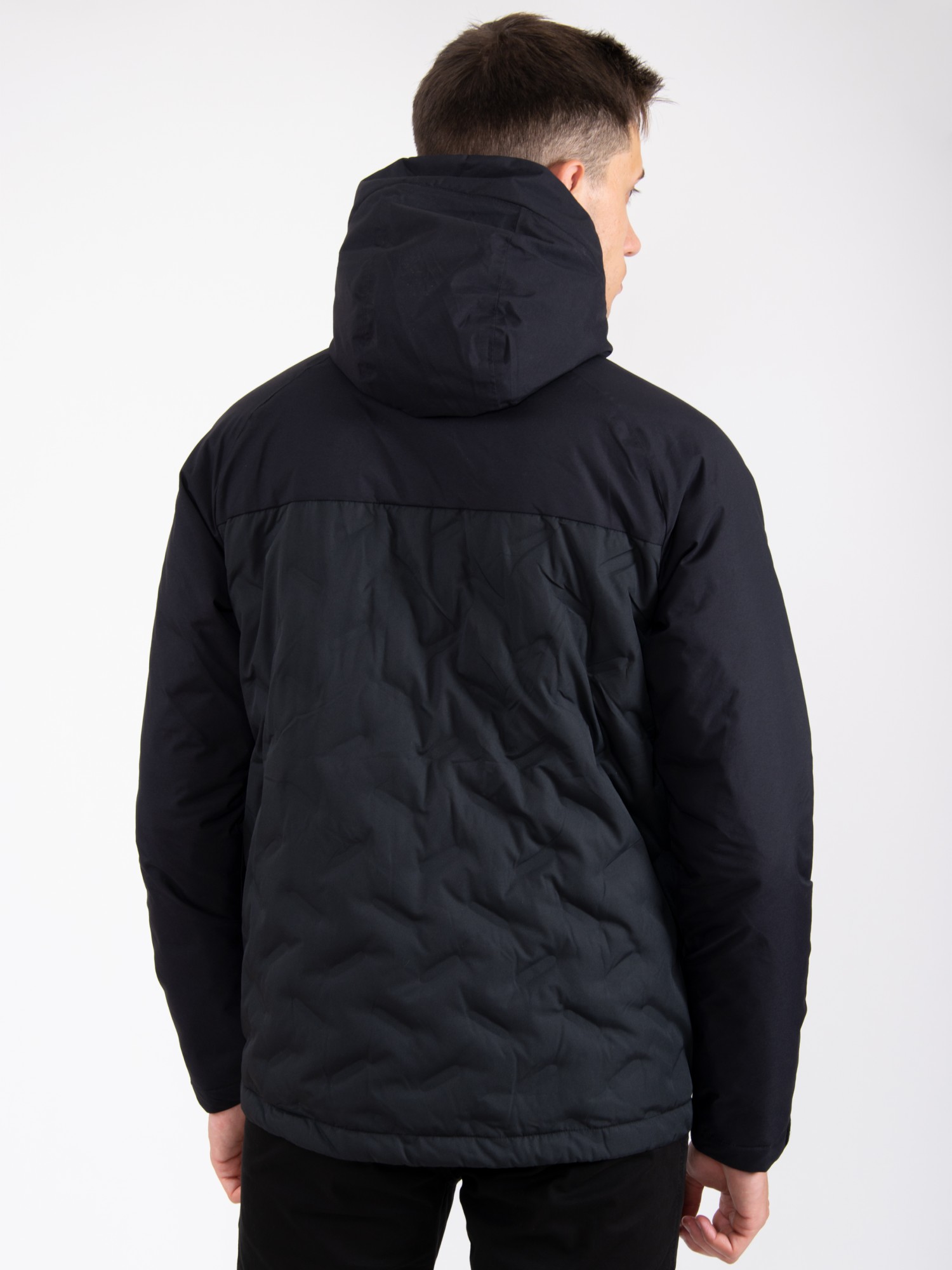 Куртка пуховая мужская Radder Alamos черная 122128-010   изображение 4