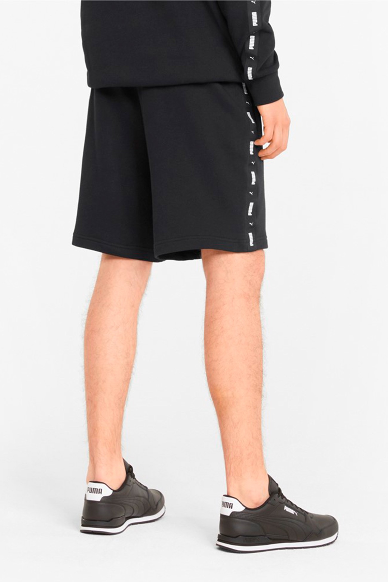 Шорти чоловічі Puma Ess+ Tape Shorts 9 чорні 84738701 изображение 3