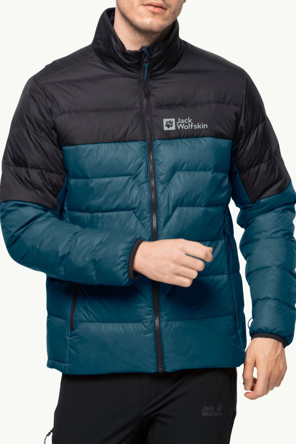 Куртка чоловіча Jack Wolfskin DNA TUNDRA DOWN JKT M синя 1206622-4133 — фото 2