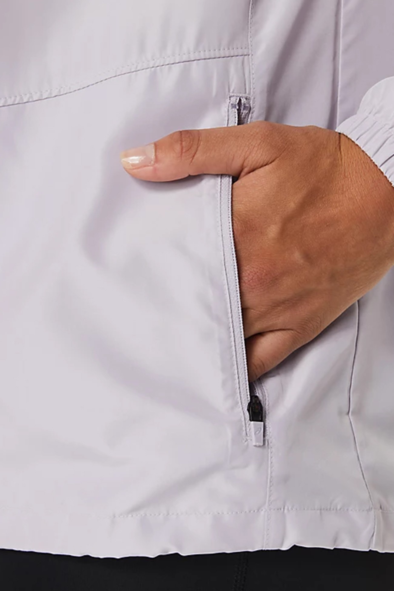 Вітрівка жіноча Asics CORE JACKET фіолетова 2012C341-501 изображение 5