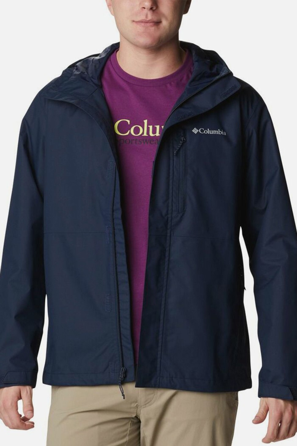 Вітрівка чоловіча Columbia Hikebound™ Jacket синя 1988621-464  — фото 2