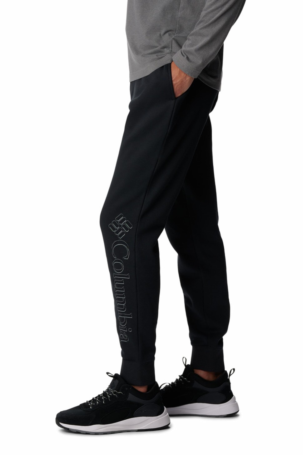 Штани чоловічі Columbia M CSC Logo™ Fleece Jogger II чорні 1911601-015 — фото 3