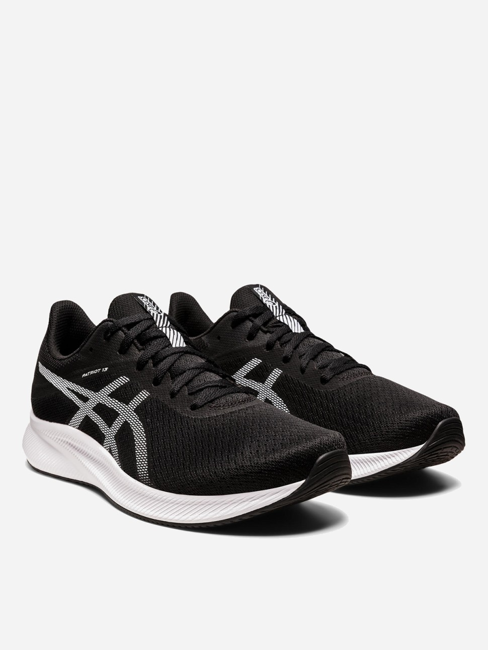 Кросівки чоловічі Asics PATRIOT 13 чорні 1011B485-001 — фото 3