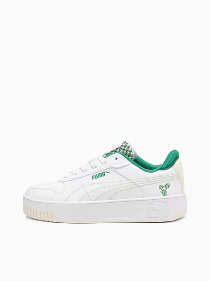 Кроссовки женские Puma Carina Street Blossom белые 39509401 изображение 2