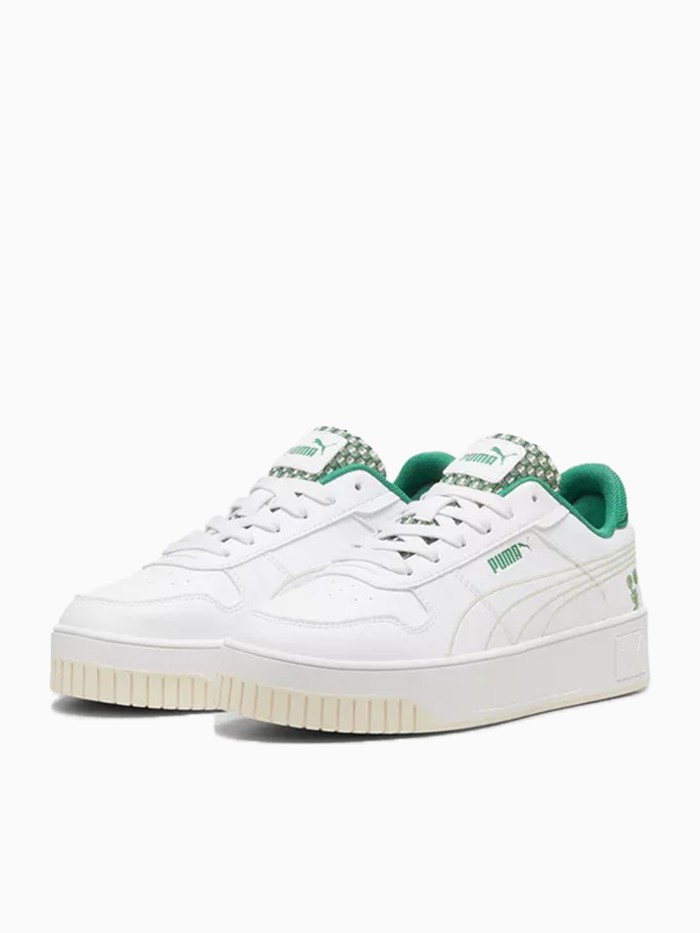 Кроссовки женские Puma Carina Street Blossom белые 39509401 изображение 3